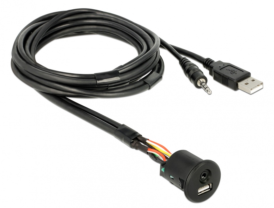 Cablu USB type C la Lightning T-T 0.5m rezistent, Lindy L31285 imagine noua