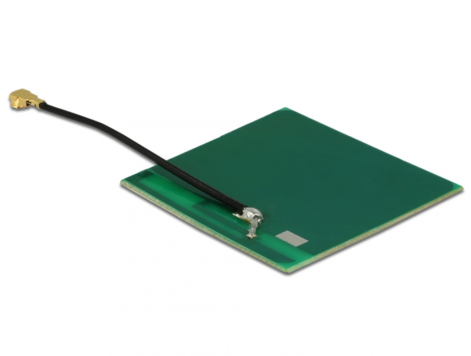 Antena WLAN MHF/U.FL-LP-068 802.11 b/g/n 2 dBi 50 mm PCB Intern Self Adhesive, Delock 86253