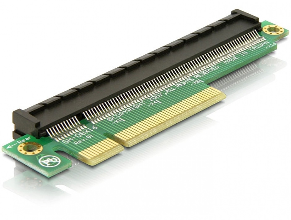 Placa extensie PCI-Express x8 la x16, Delock 89166 conectica.ro