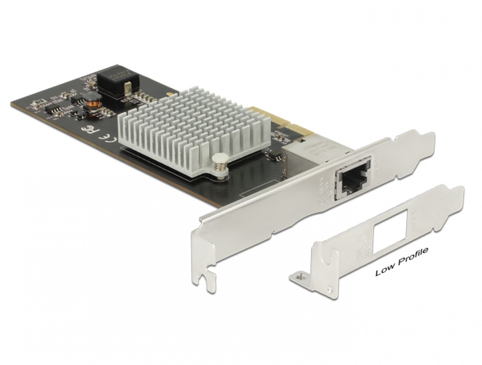PCI Express la 1 x 10 Gigabit LAN RJ45, Delock 89521 conectica.ro