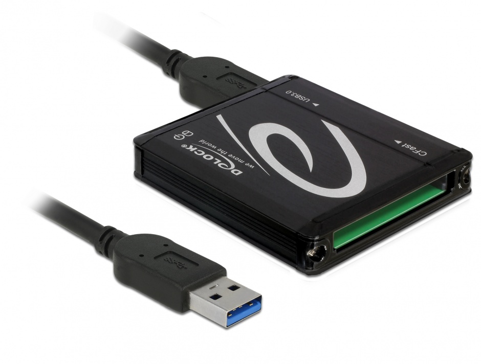 Cititor de carduri USB 3.0 la CFast, Delock 91686 3.0 imagine noua 2022