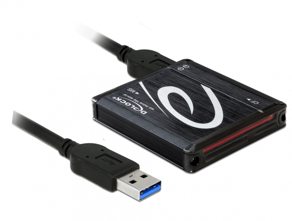 Cititor de carduri USB 3.0 All in one, Delock 91704 conectica.ro