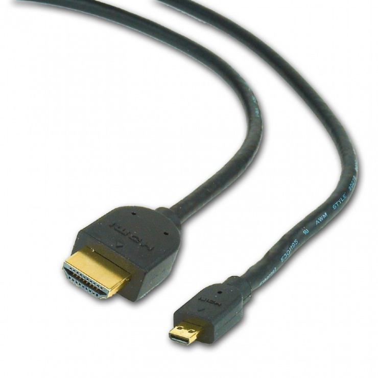 Cablu HDMI la micro HDMI-D 4.5m, Gembird CC-HDMID-15 conectica.ro