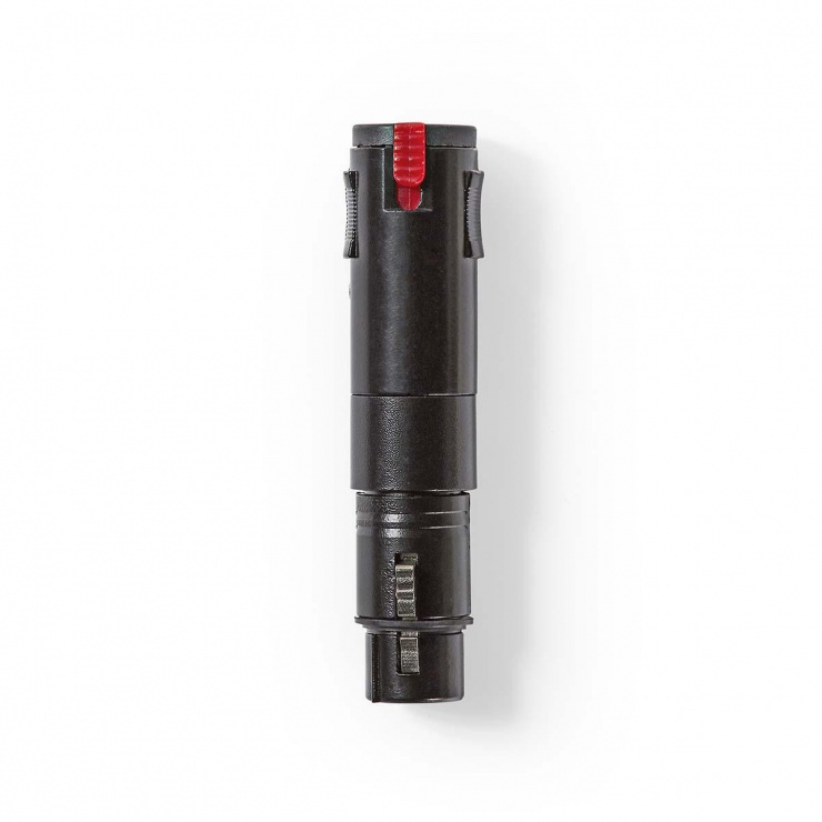 Adaptor XLR 3 pini la jack 6.3 mm M-M, Nedis COTP15944BK