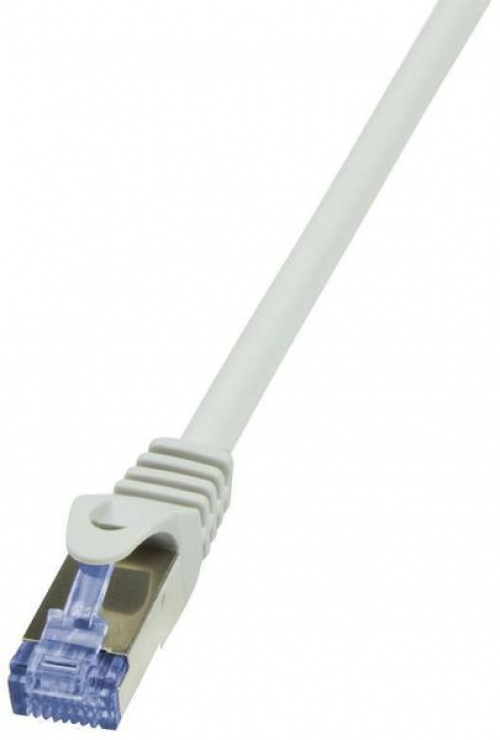 Cablu de retea S/FTP RJ45 CAT.6A LSOH 30m Gri, Logilink CQ3122S 30m imagine noua 2022