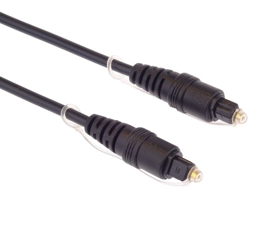 Cablu audio optic Toslink 10m Negru, kjtos10 imagine noua