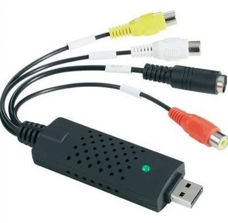 Placa de captura externa USB 2.0 cu RCA,S-Video