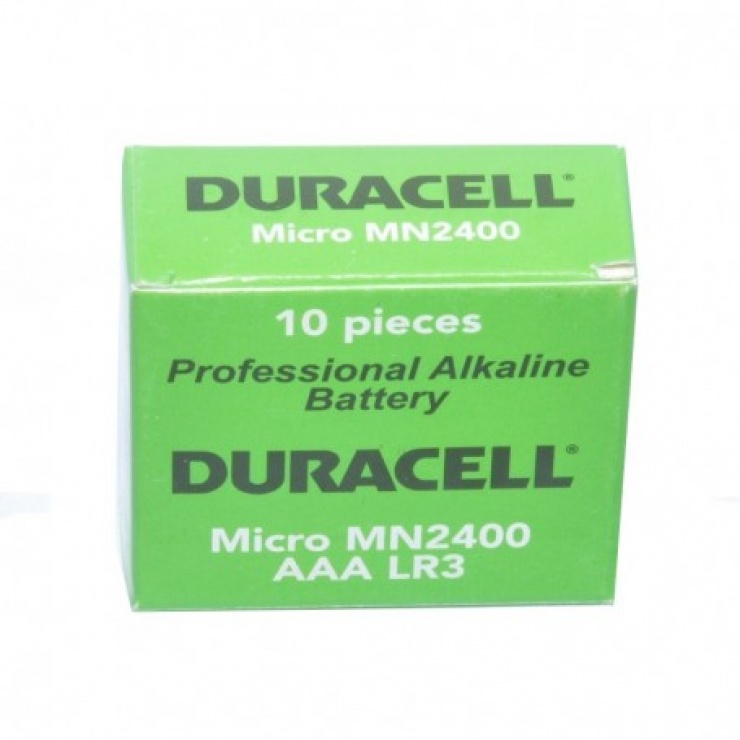 SET 10 BATERII ALKALINE Professional AAA LR3, Duracell Procell