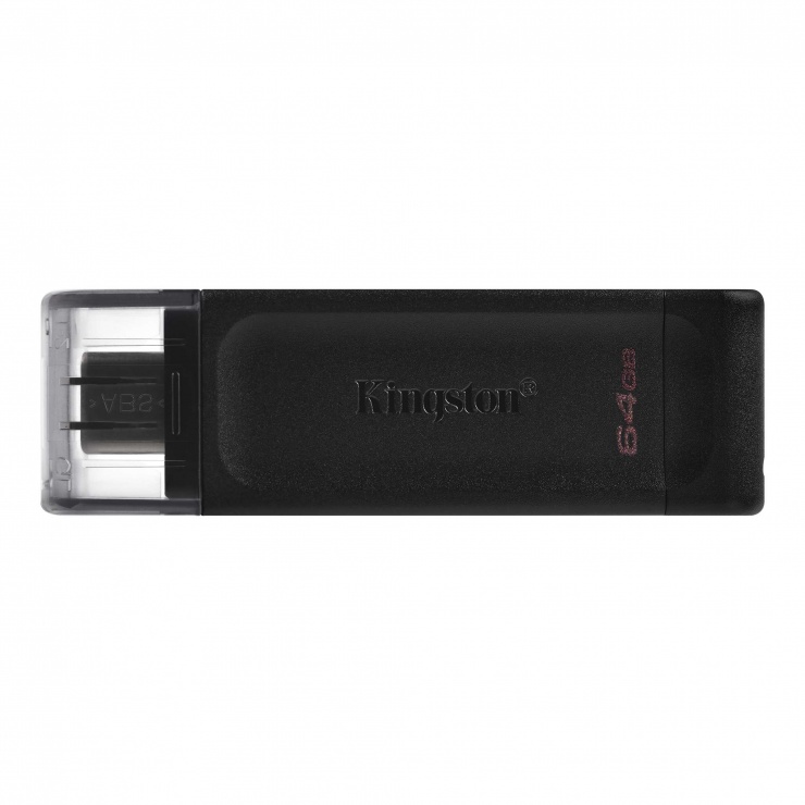 Stick USB 3.2-C 64GB DataTraveler 70, Kingston conectica.ro