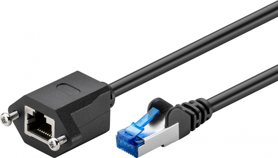 Goobay Cablu prelungitor de retea RJ45 CAT 6A S…