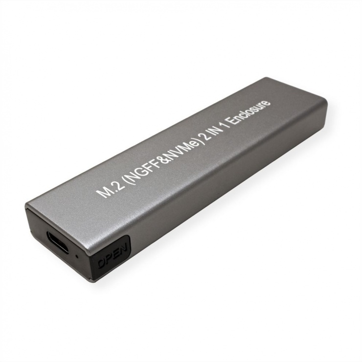 Rack extern USB 3.2 Gen 2 Type C la SSD M.2 NVME, Value 16.99.4131 conectica.ro