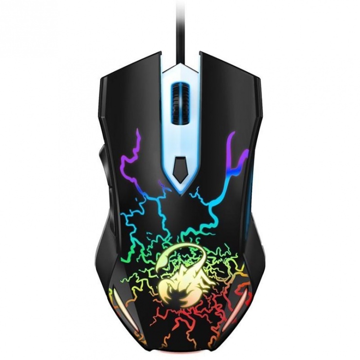 Mouse gaming USB Negru, Genius 31040002400 conectica.ro