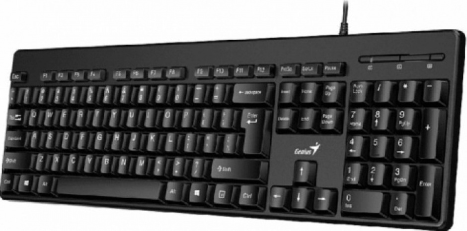 Tastatura standard 104 taste USB Negru, Genius KB-116 conectica.ro