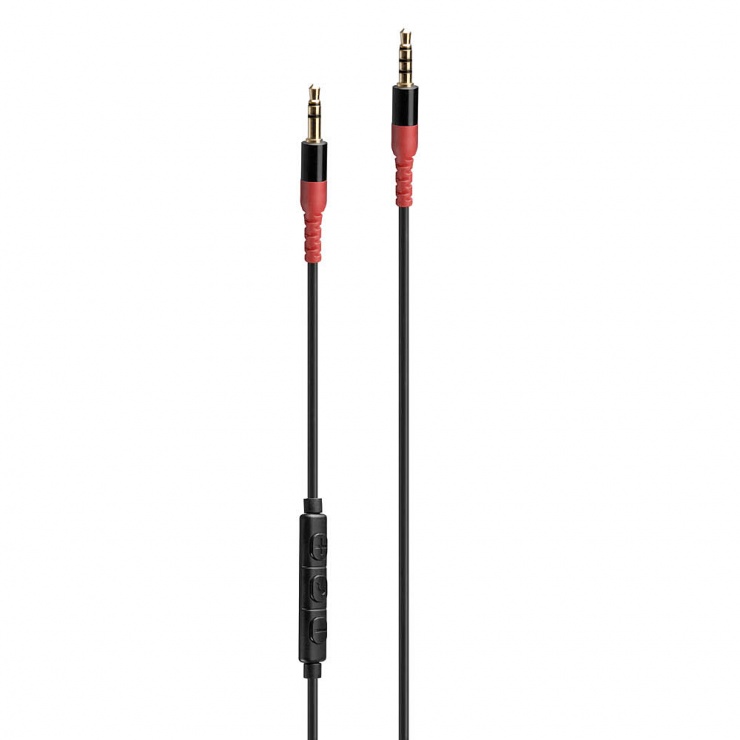 Cablu audio jack stereo 3.5mm cu In-Line Microphone & Control T-T 1.5m, Lindy L35315 1.5M imagine noua