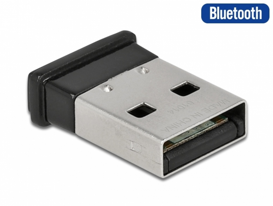 Adaptor USB Bluetooth 5.0 dual mode + EDR + BLE, Delock 61014 conectica.ro