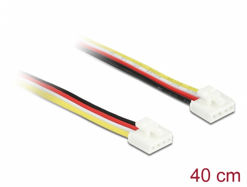 Cablu universal IOT Grove (placi Arduino) 4 pini T-T 40cm, Delock 86954 conectica.ro