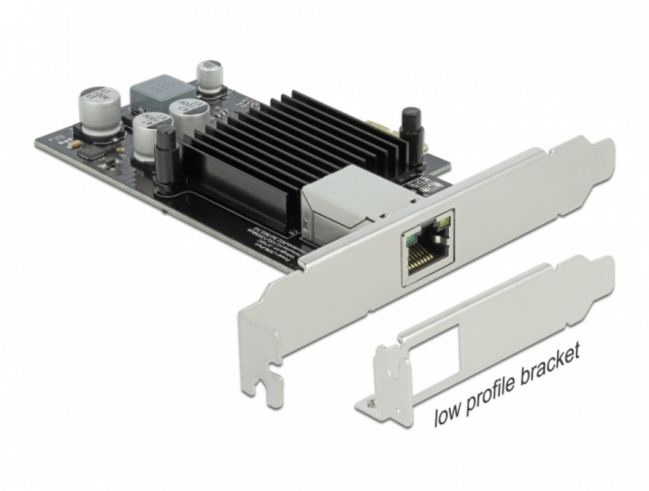 Placa PCI Express la 1 x Gigabit LAN PoE+ i210, Delock 89574 conectica.ro imagine noua 2022