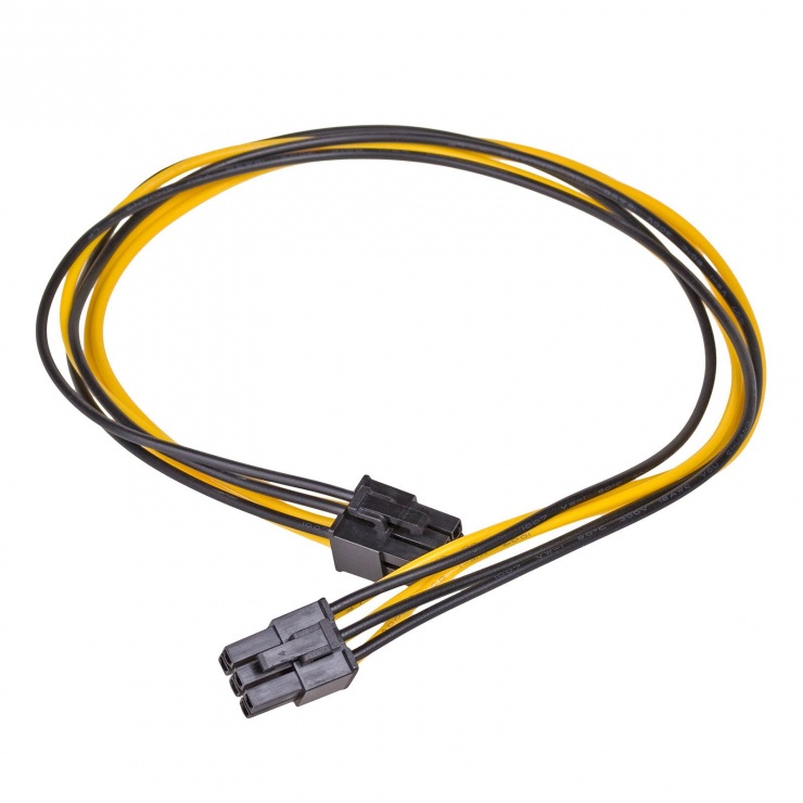 Cablu PCI Express 6 pini M-M 40cm, AK-CA-49 conectica.ro