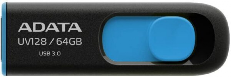 Stick USB 3.0 64GB ADATA UV128 Black&Blue, AUV128-64G-RBE A-Data