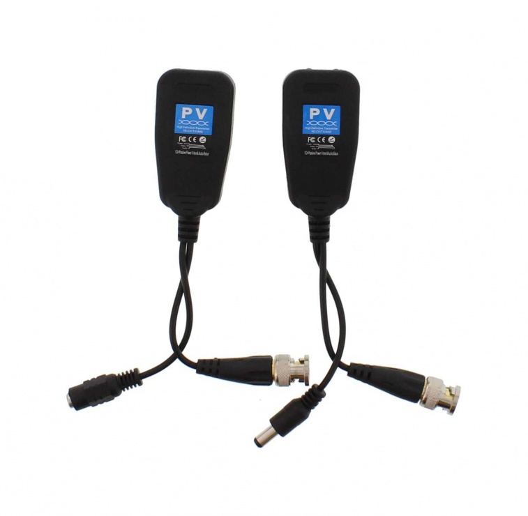 Video balun HD pasiv cu alimentare, BLN-HD-L04-WL