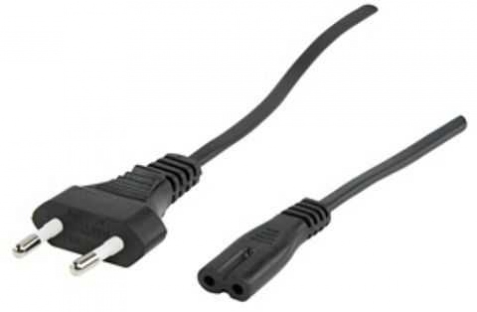 Cablu alimentare Euro la IEC C7 (casetofon) 2 pini 1.5m, CABLE-701-1.5-WL conectica.ro imagine noua 2022