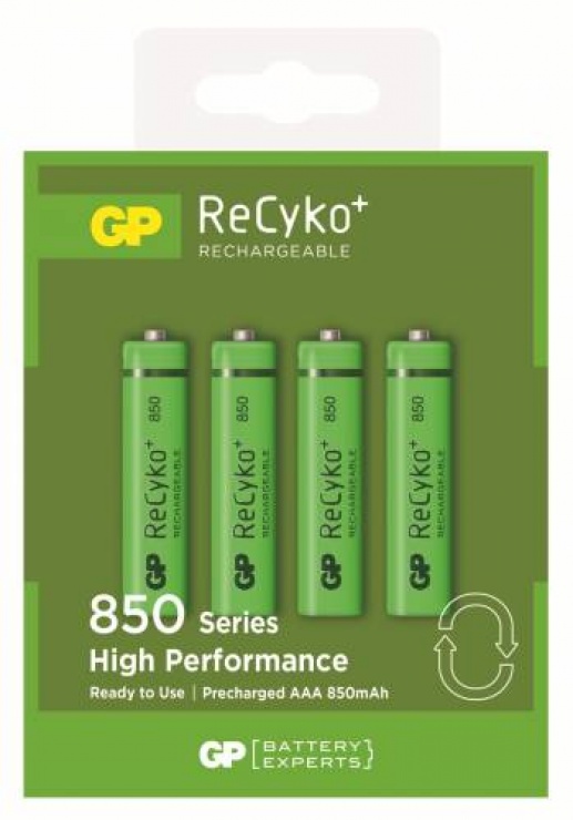 Set 4 acumulatori aaa 850mah, gp gp85aaahc-rck-bl4