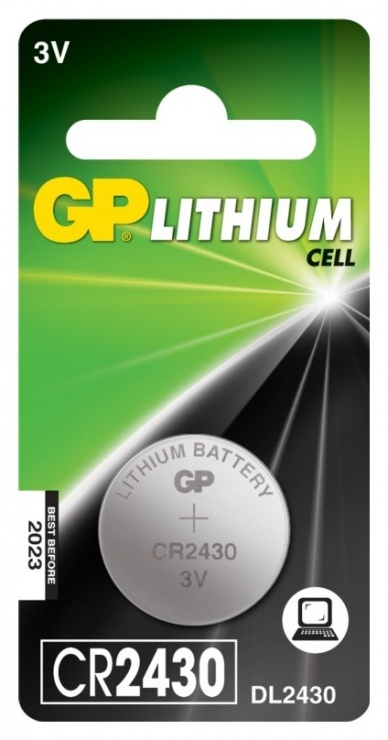 Baterie CR2430 3V, GP Batteries