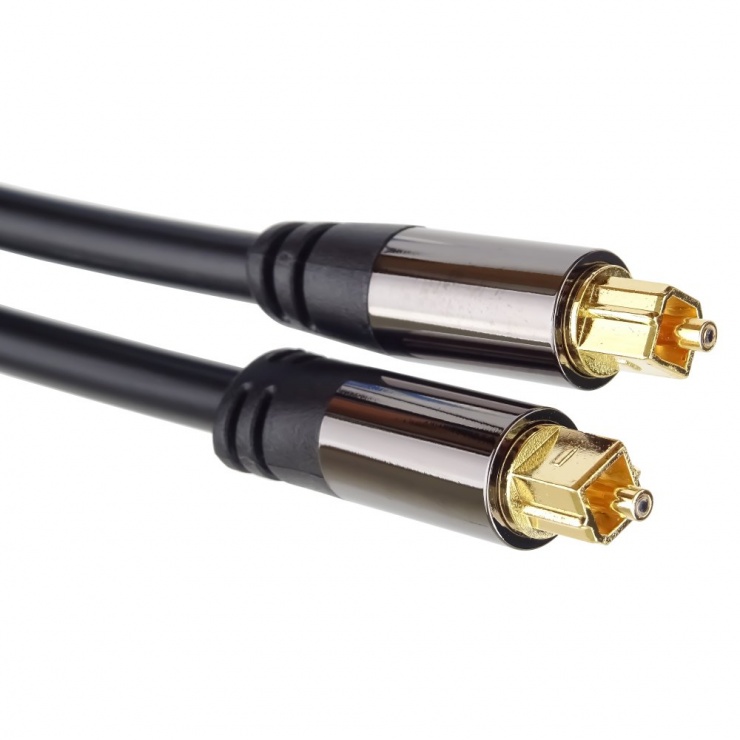 Cablu audio optic digital Toslink 5m, kjtos6-5 conectica.ro
