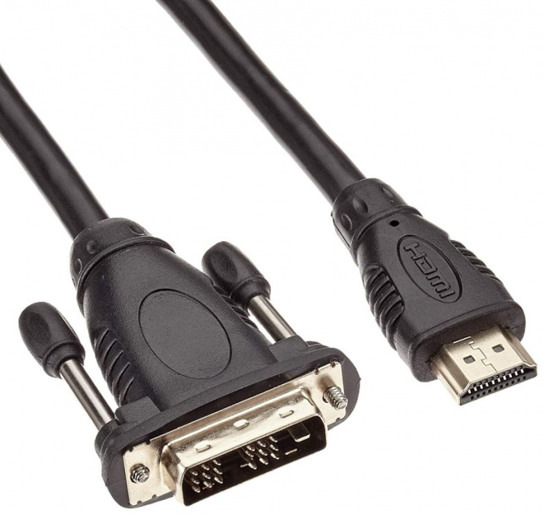 Cablu HDMI la DVI-D 18+1 pini T-T 1m, KPHDMD1 conectica.ro