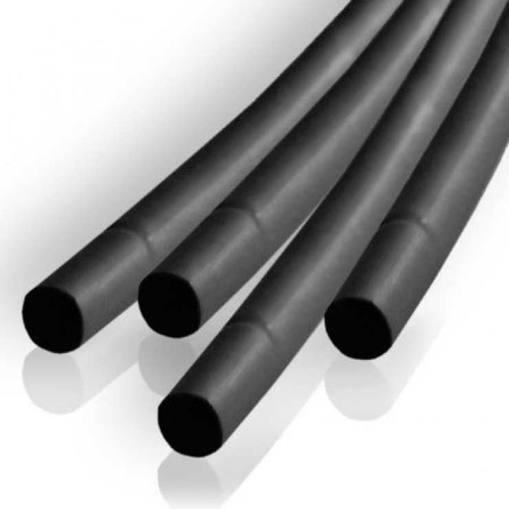 Tub termocontractabil 1.5mm x 1m negru, nar0242-1buc