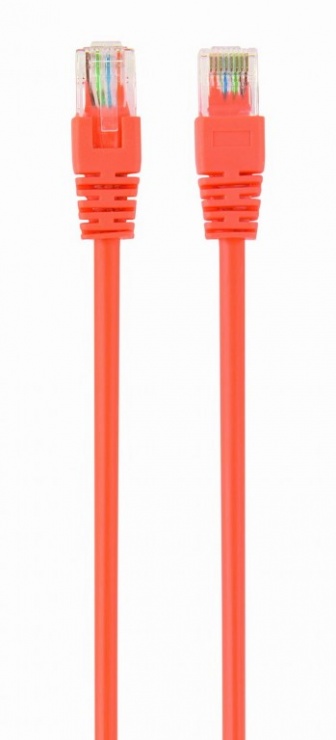 Cablu FTP Cat.5e 0.5m Orange, Gembird PP22-0.5M/O conectica.ro