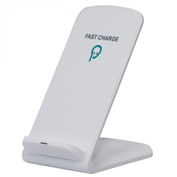 Stand si incarcator wireless Fast Charge 10W Qi, Spacer SPAR-WCHG-01 conectica.ro