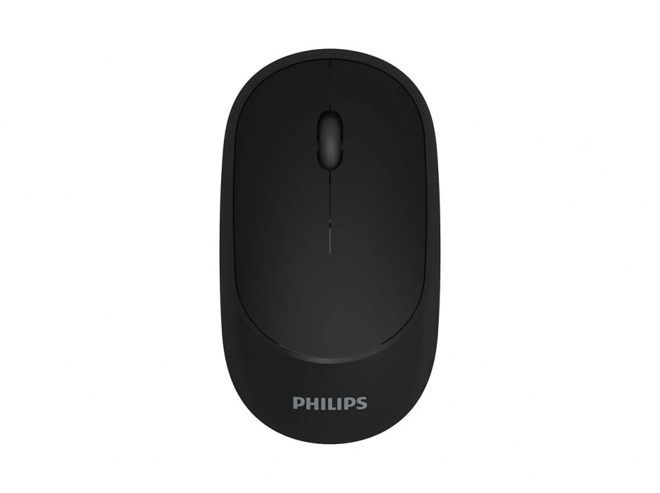 Mouse optic wireless Negru, Philips SPK7314
