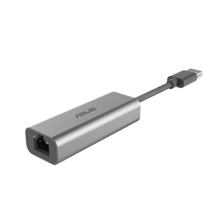 Adaptor retea USB 3.2-A Gen1 la Ethernet 2.5Gb, ASUS USB-C2500 imagine noua