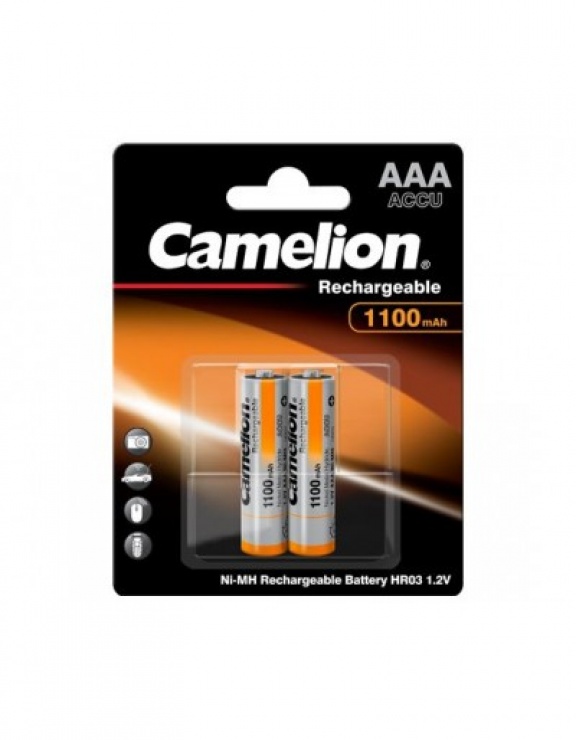 Set 2 acumulatori aaa r3 1100 mah, camelion nh-aaa1100bp2