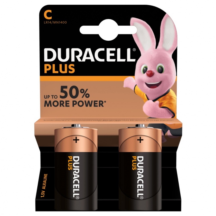 Set 2 buc baterie tip C LR14/MN1400, Duracell