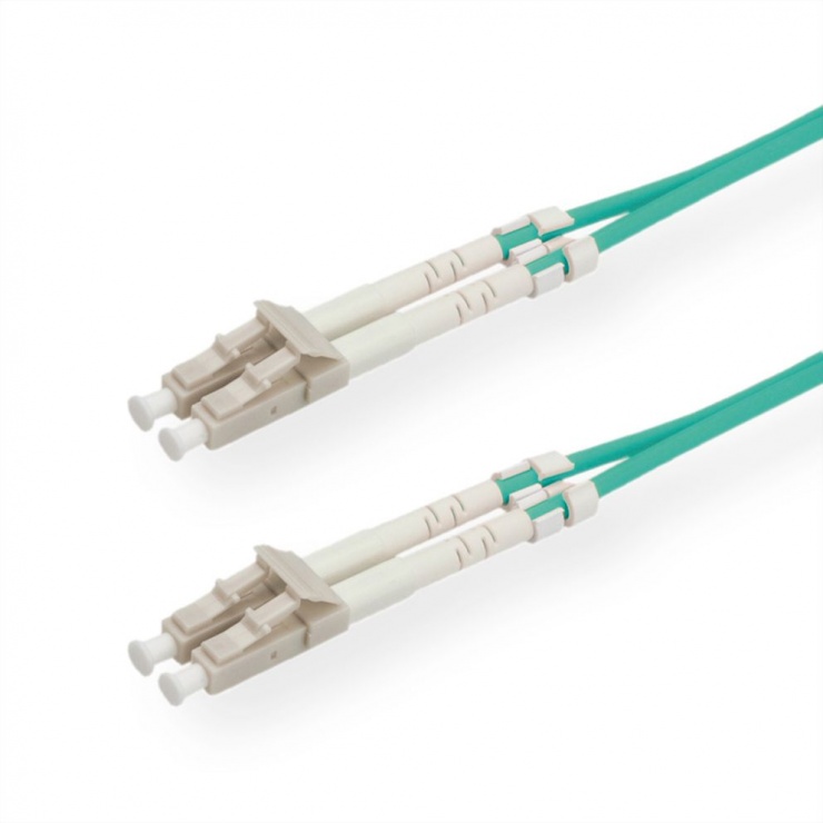 Cablu MYCON fibra optica LC-LC OM3 duplex multimode 2m, CON1802 conectica.ro