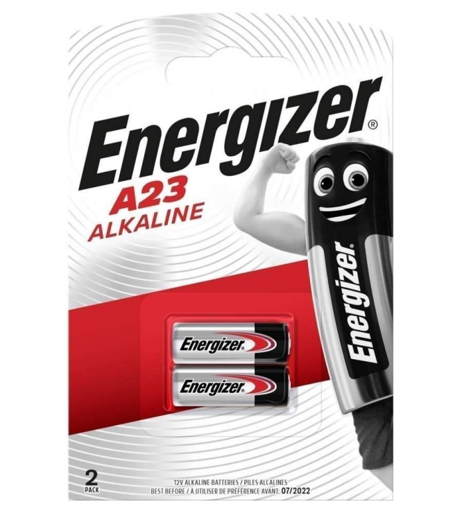 Set 2 baterii pentru telecomanda auto 12v 23a mn21, energizer