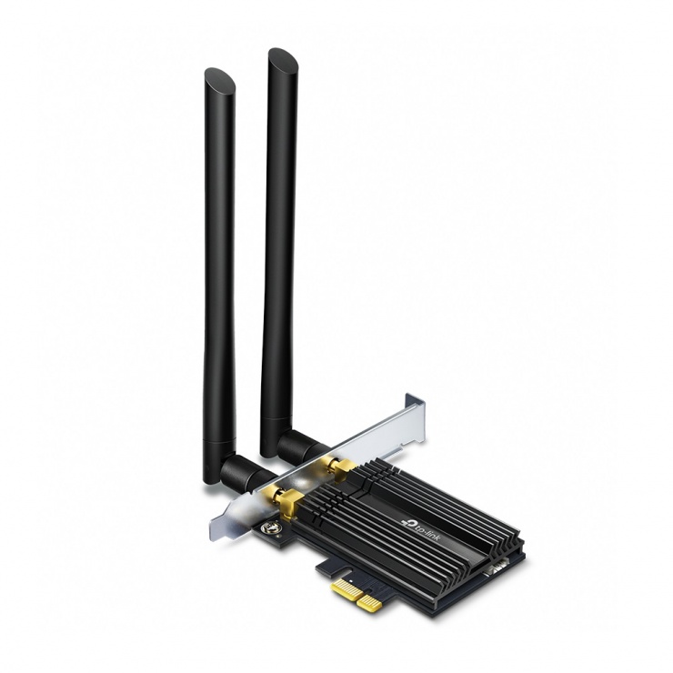 Adaptor PCI Express AX3000 Wi-Fi 6 Bluetooth 5.0, TP-LINK Archer TX50E TP-Link conectica.ro imagine 2022 3foto.ro