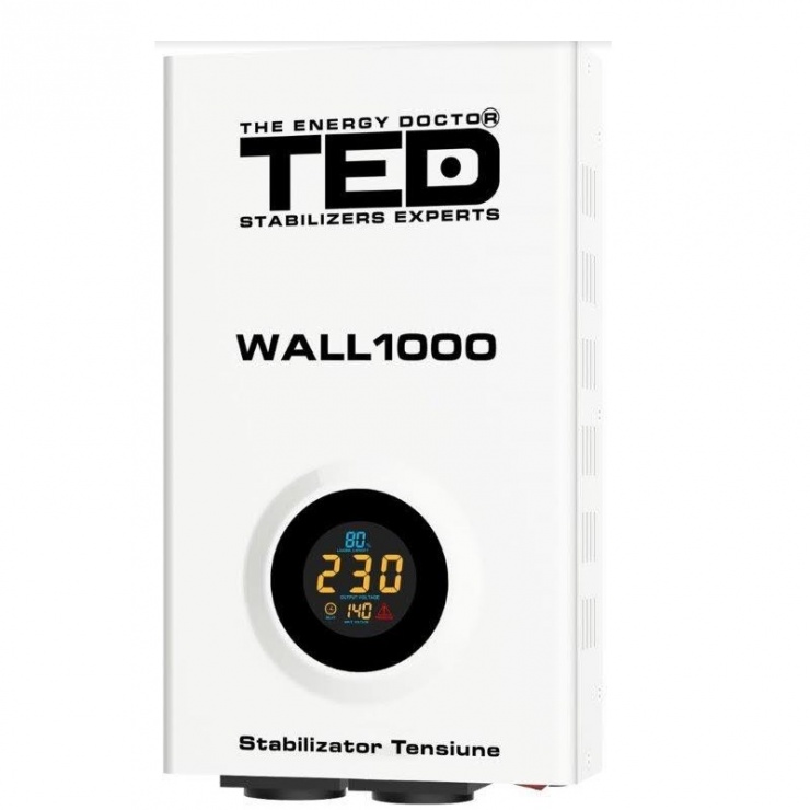 Stabilizator retea 1000VA-AVR LCD, TED000057 imagine noua