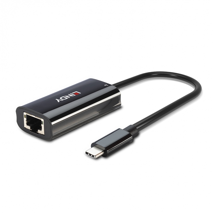 Adaptor USB 3.2 Gen1 type C la Gigabit LAN cu PD + PXE Boot, Lindy L43328 3.2 imagine noua tecomm.ro