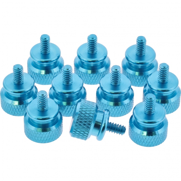 Set 10 buc suruburi pentru carcasa pc blue, inline il77770b