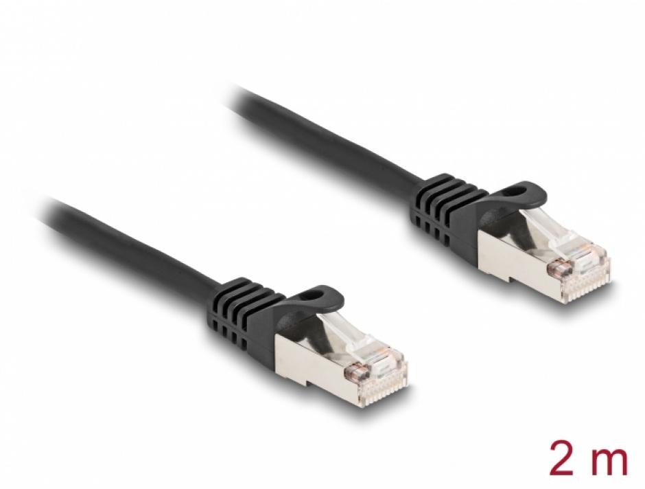 Cablu RJ50 SFTP 2m, Delock 80188 2m imagine noua 2022