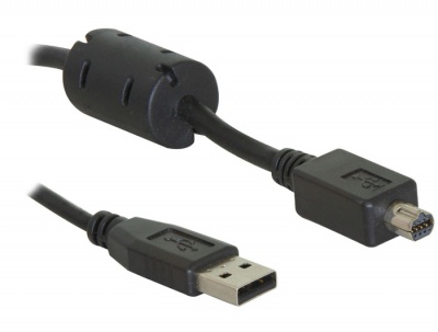 Cablu USB pentru Nikon 8 pini 1.5m, Delock 82218