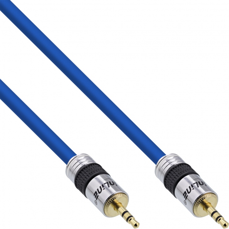 Cablu audio Premium jack stereo 3.5mm T-T 15m, InLine IL99956P 15m imagine noua tecomm.ro