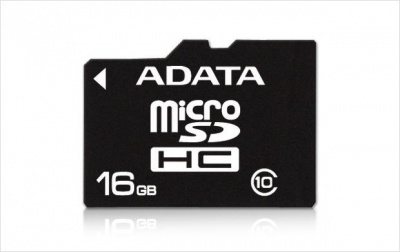 Card memorie micro sdhc 16gb clasa 10, adata ausdh16guicl10-r