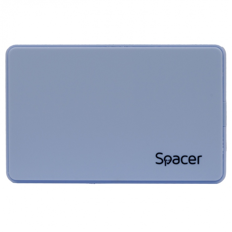 Rack extern USB 3.0 pentru HDD SATA 2.5″ Bleu, Spacer SPR-25612BL