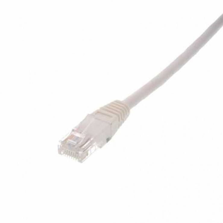 Cablu de retea RJ45 cat.6 UTP 0.25m Alb, UTP-6003-0.25WE-WL 0.25m