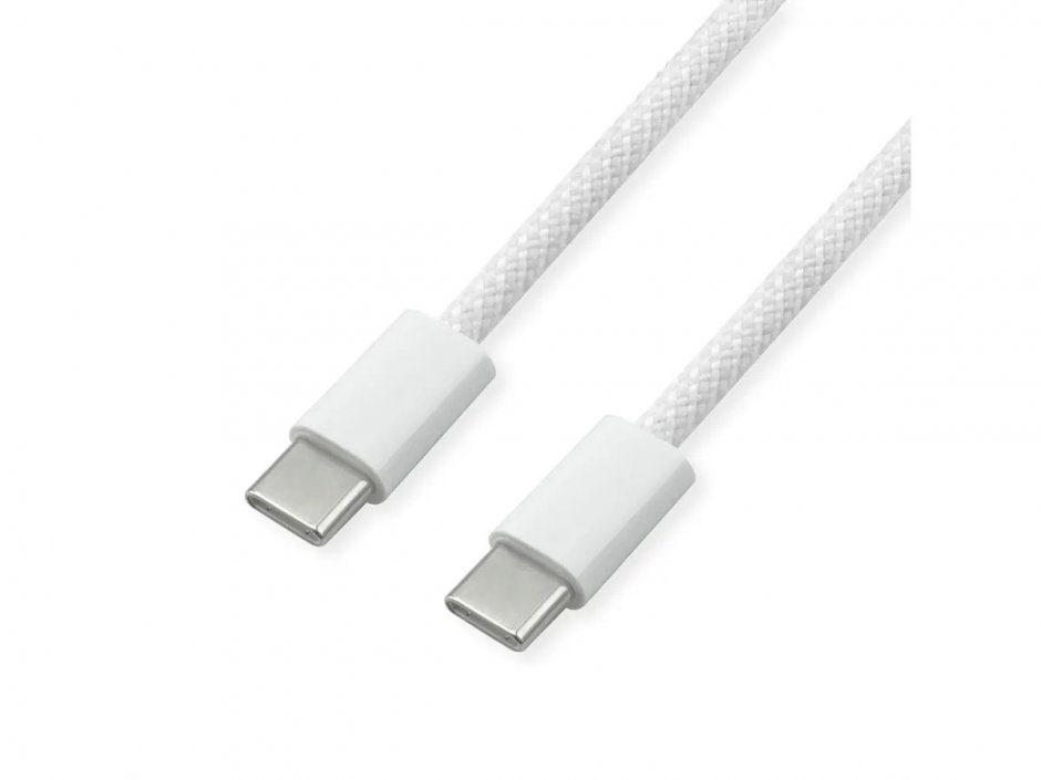 Value Cablu USB 2.0 type C 60W T-T brodat 3m…