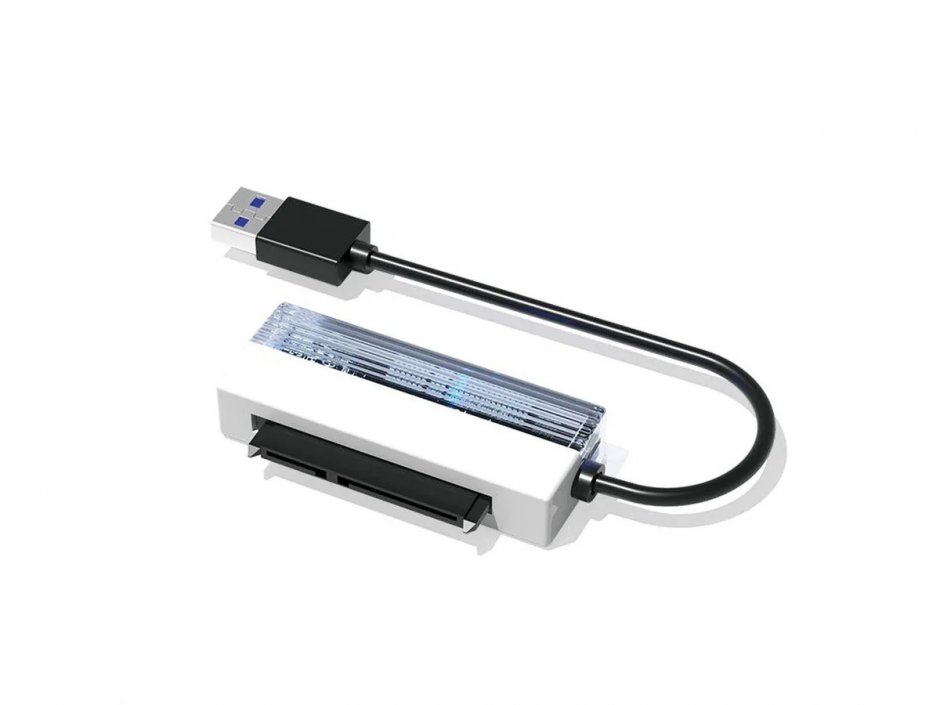 Adaptor USB 3.2 Gen1 la SATA III pentru HDD 2.5